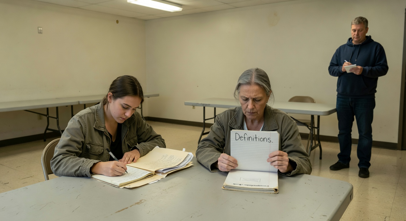 The Definitions Section