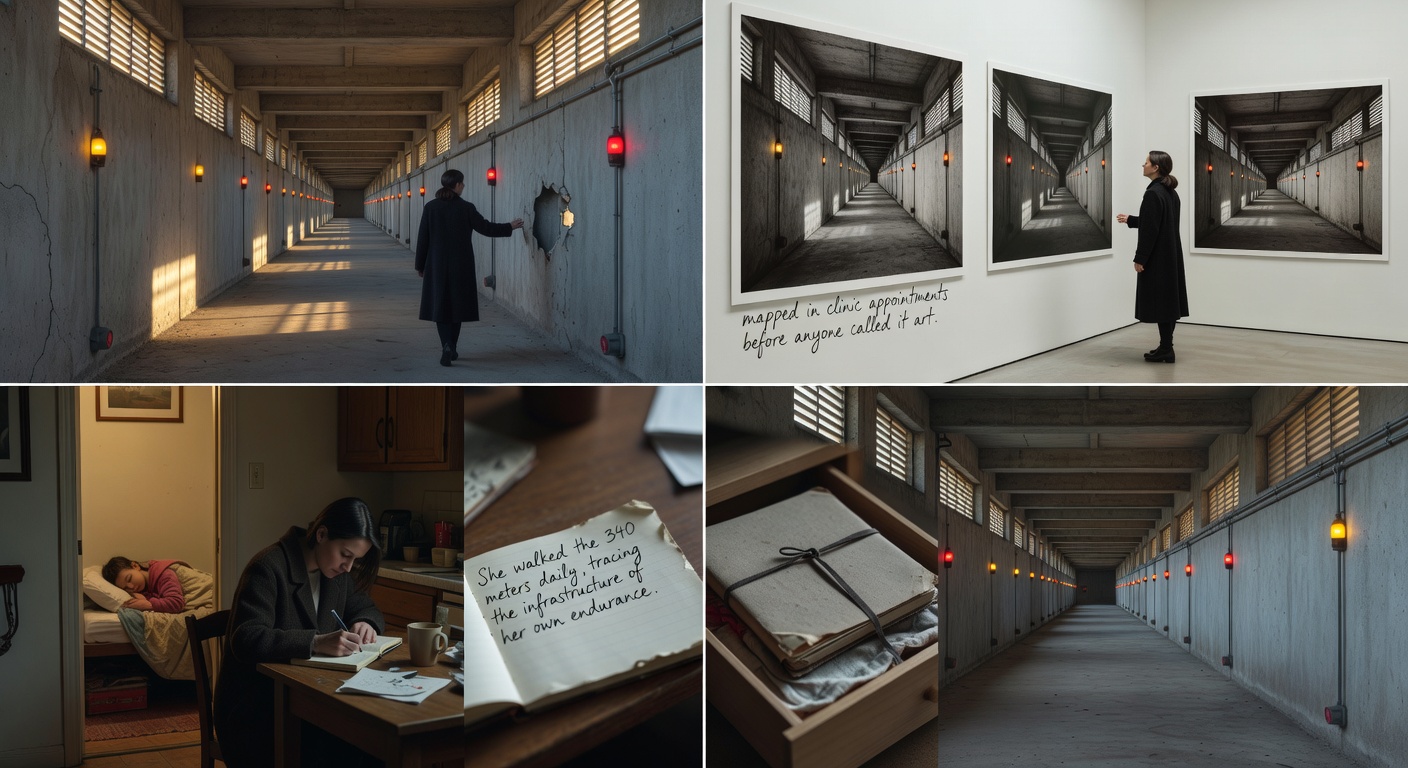 Eleven Photographs of Her Own Handwriting